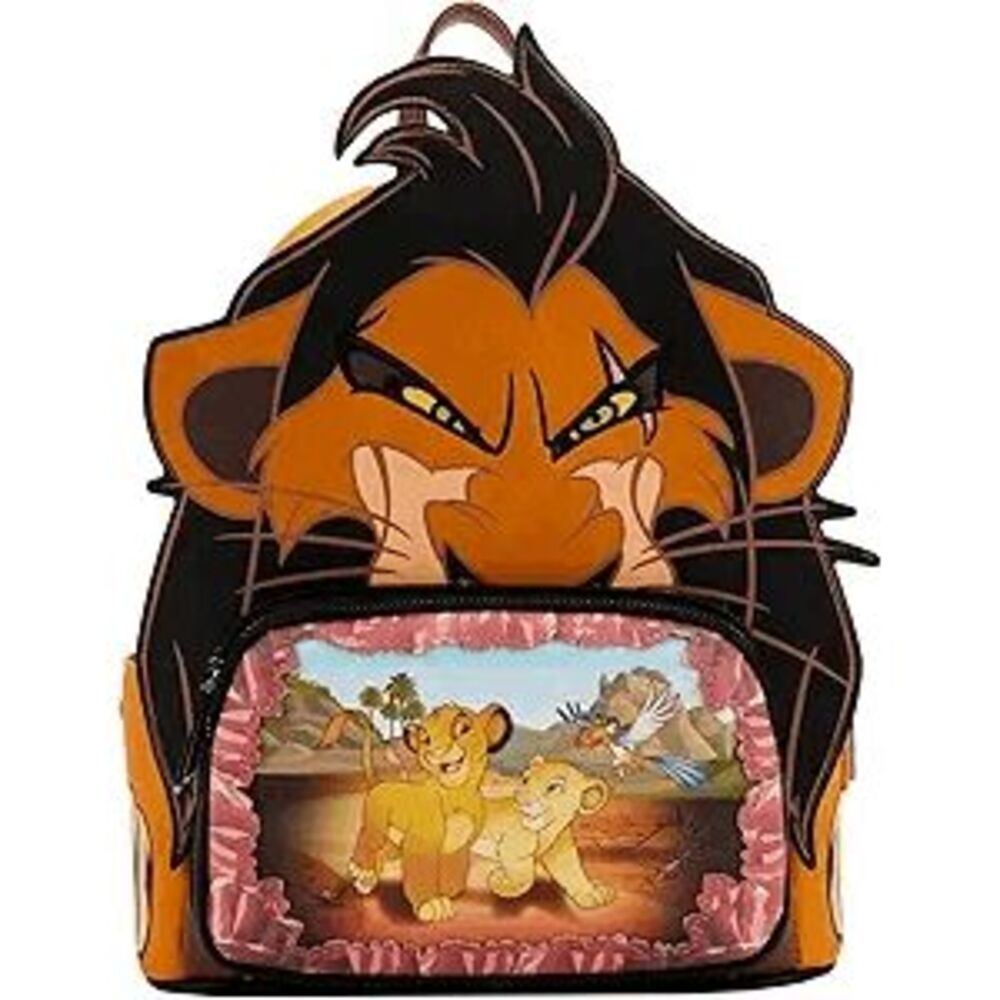 NWT Loungefly Disney Lion King Villains Scene Scar Mini Backpack